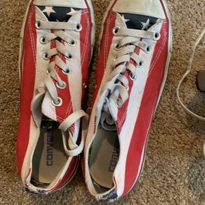 American flag Converse 8 1/2
